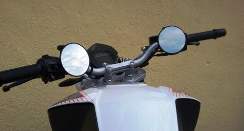KTM Duke 125/390  Lenkerenden Spiegel E - geprüft