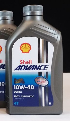 Shell Advance Ultra 4T 10W-40 1Liter